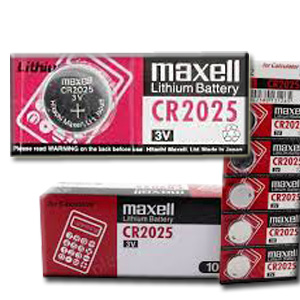 باتری سکه ای مکسل قرمز مدل CR2025